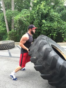 Tire Flippin July 2015